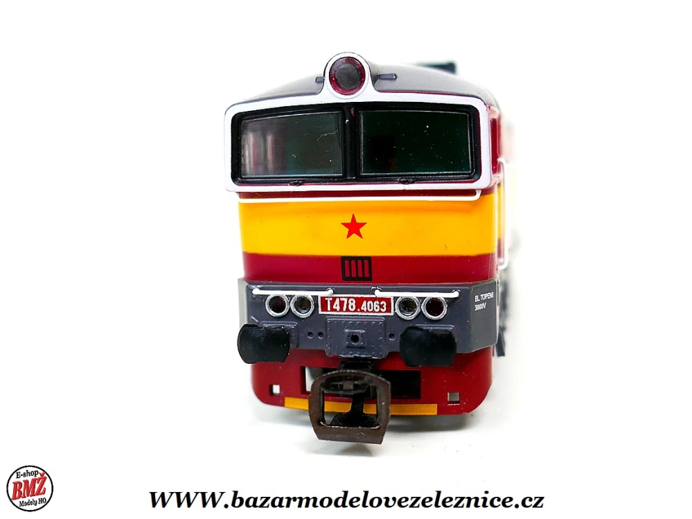 MTB - DCC - Dieselová lokomotiva T 478 4063 ČSD Brejlovec - TT