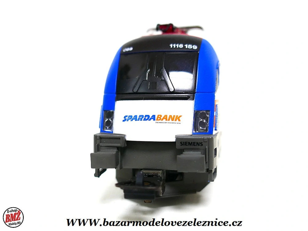 Nové Piko - DSS - Elektrická lokomotiva BR 1116 159 Sparda OBB - HO