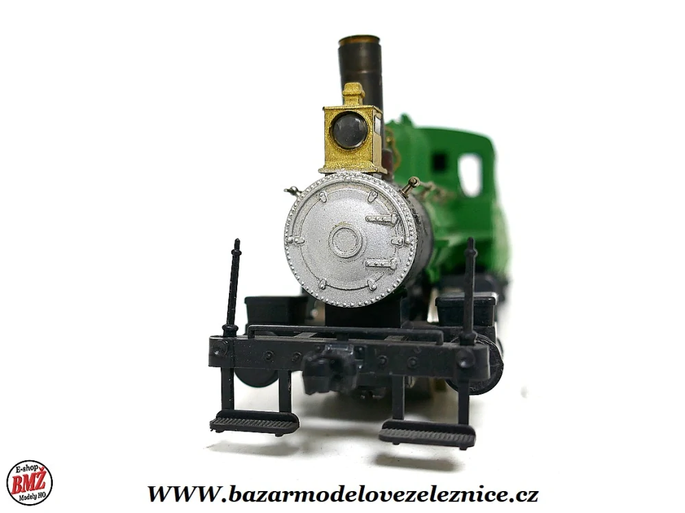Model Power - DC + KOUŘ - Parní lokomotiva 0-4-0 - HO