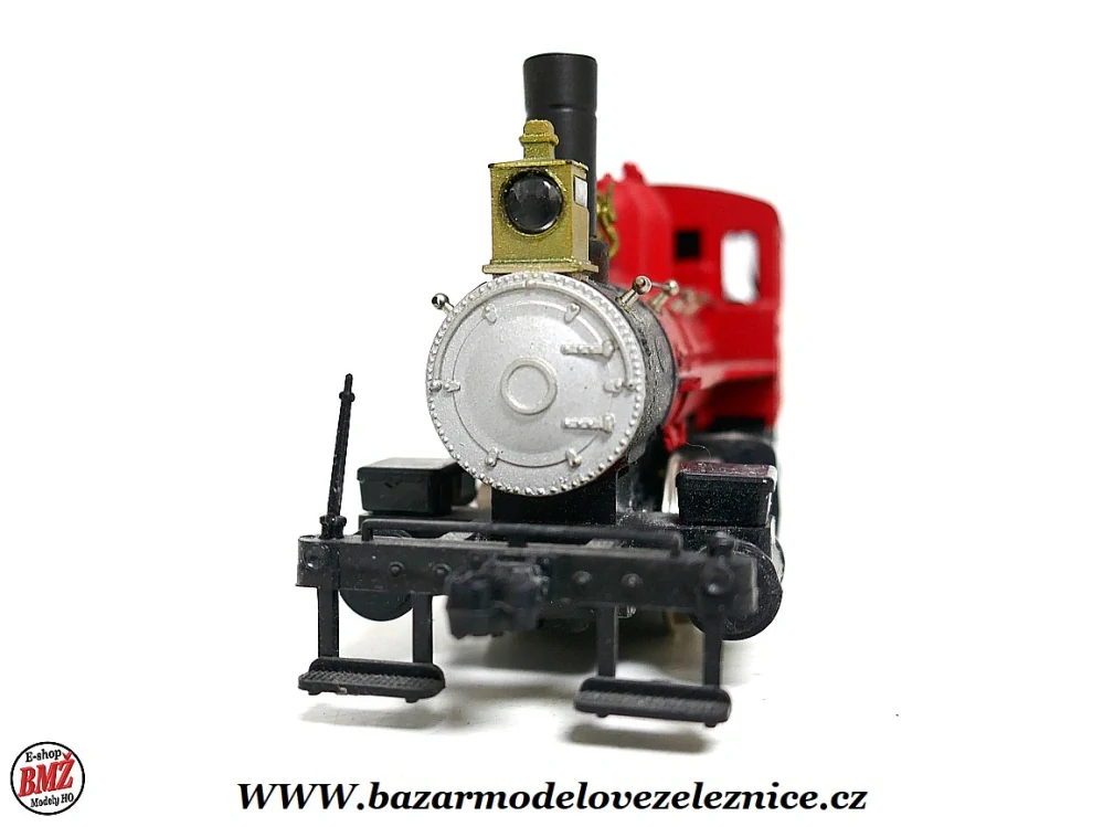 Model Power - DC + KOUŘ - Parní lokomotiva 0-4-0 - HO