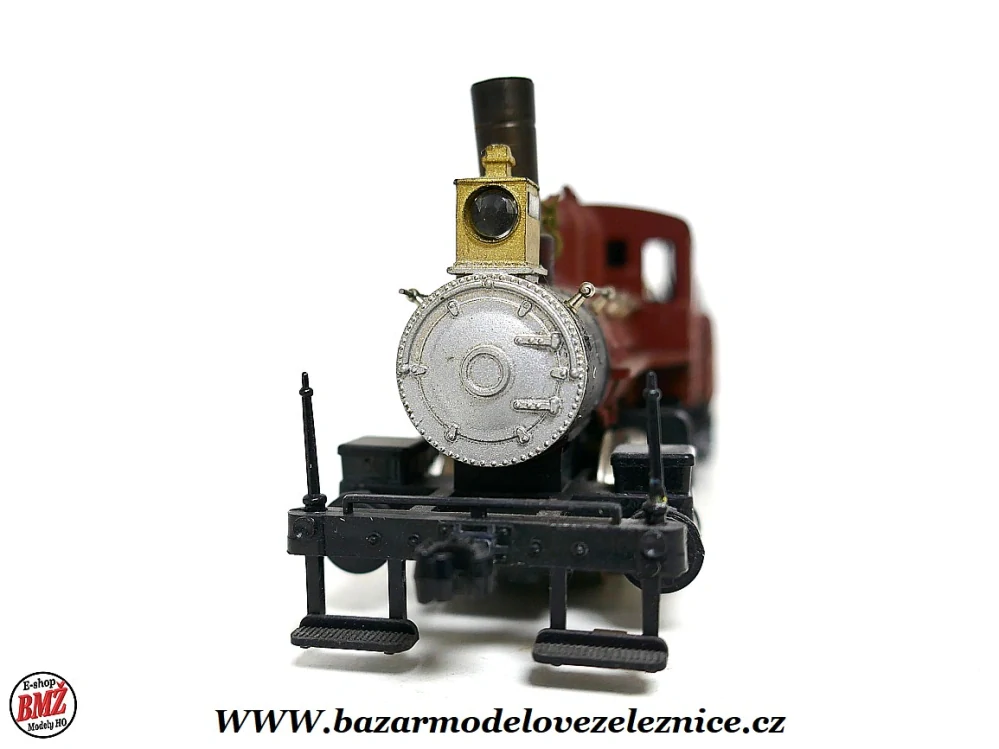 Model Power - DC + KOUŘ - Parní lokomotiva 0-4-0 - HO