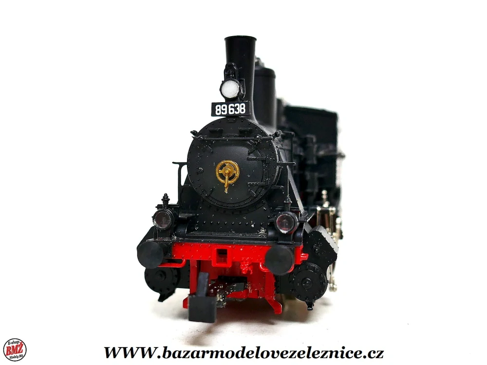 Rivarossi - DC - Parní lokomotiva BR 89 638 DR - HO