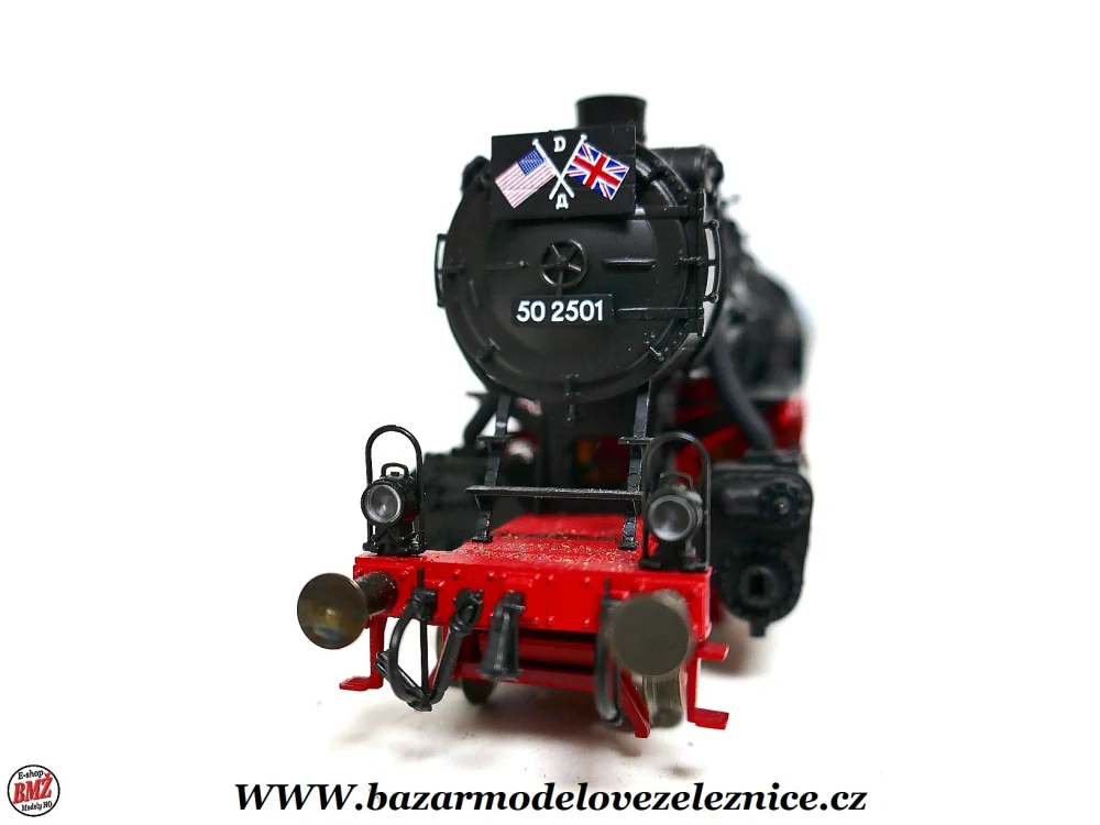 Roco - DSS - Parní lokomotiva BR 50 2501 DR Berlínská blokáda - HO