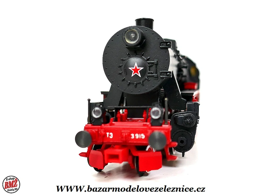 Trix - DSS - Parní lokomotiva BR 52 TE-5293 3915 SZD RZD - HO