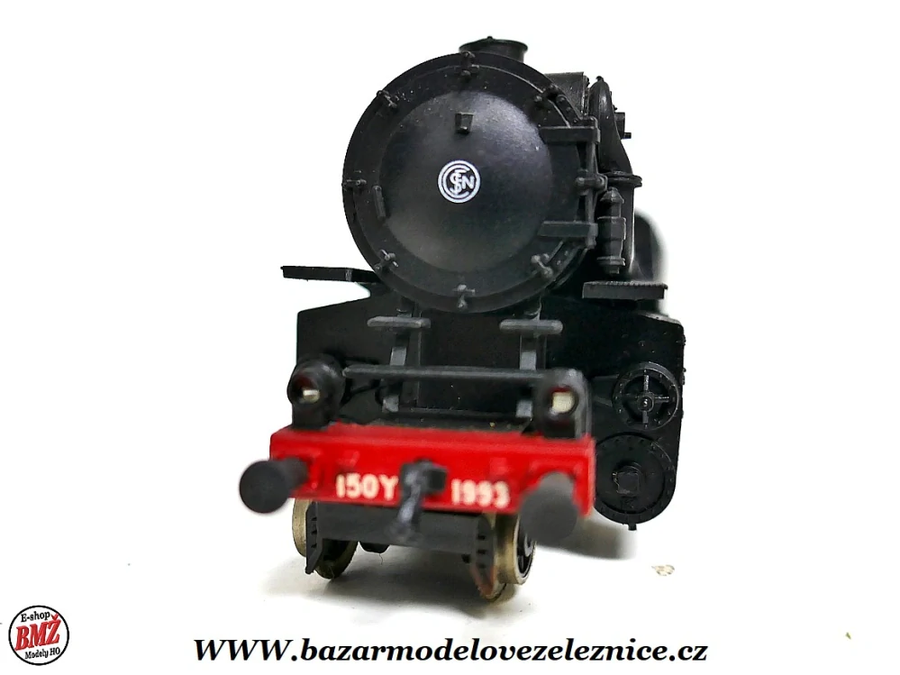 RARITA - Piko DDR - DC - Parní lokomotiva BR 52 SNCF - HO
