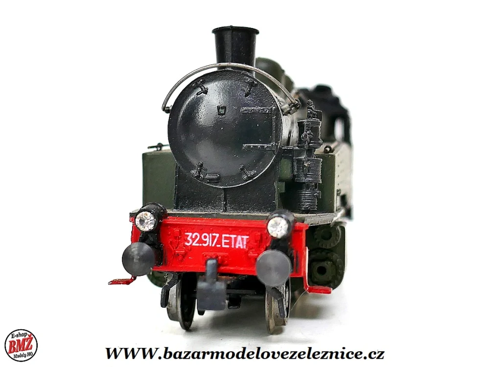 Piko DDR - DC - Parní lokomotiva BR 75 SNCF - HO