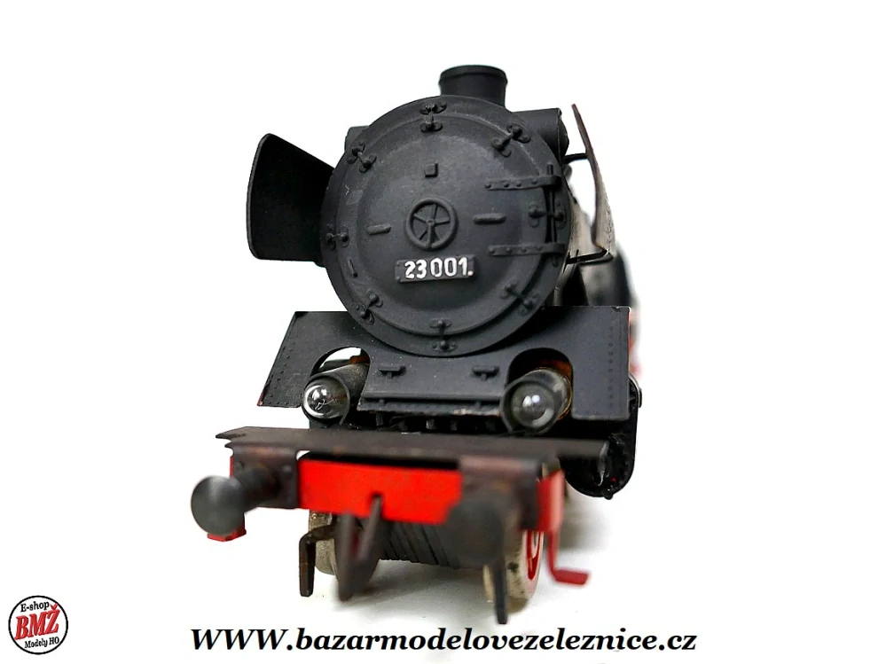 Piko DDR - DC - Parní lokomotiva BR 23 001 DR - HO