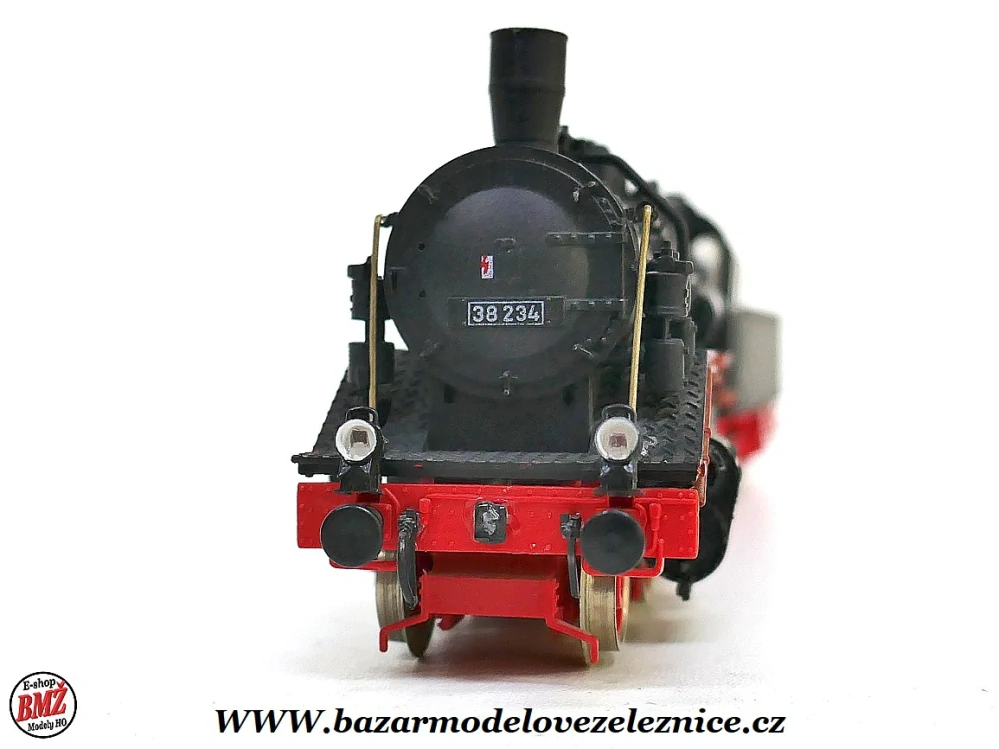 Piko DDR - DC - Parní lokomotiva BR 38 234 DR - HO