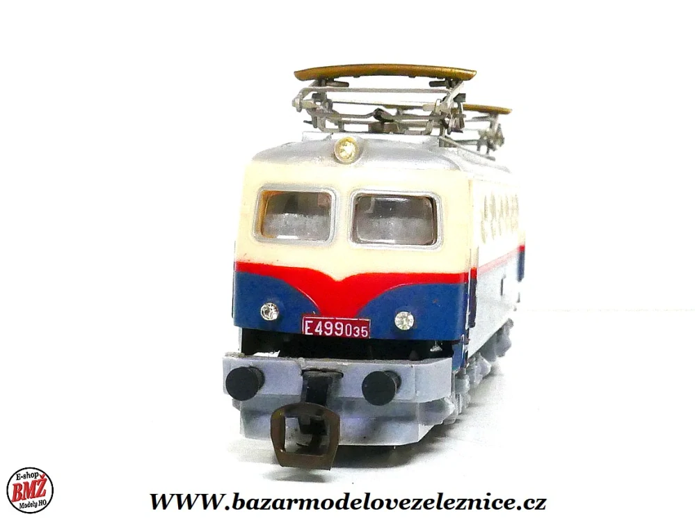 BTTB - Elektrická lokomotiva E 499 ČSD - TT