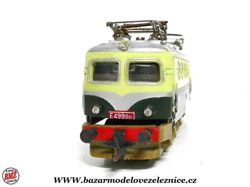 BTTB - Elektrická lokomotiva E 499 ČSD - TT