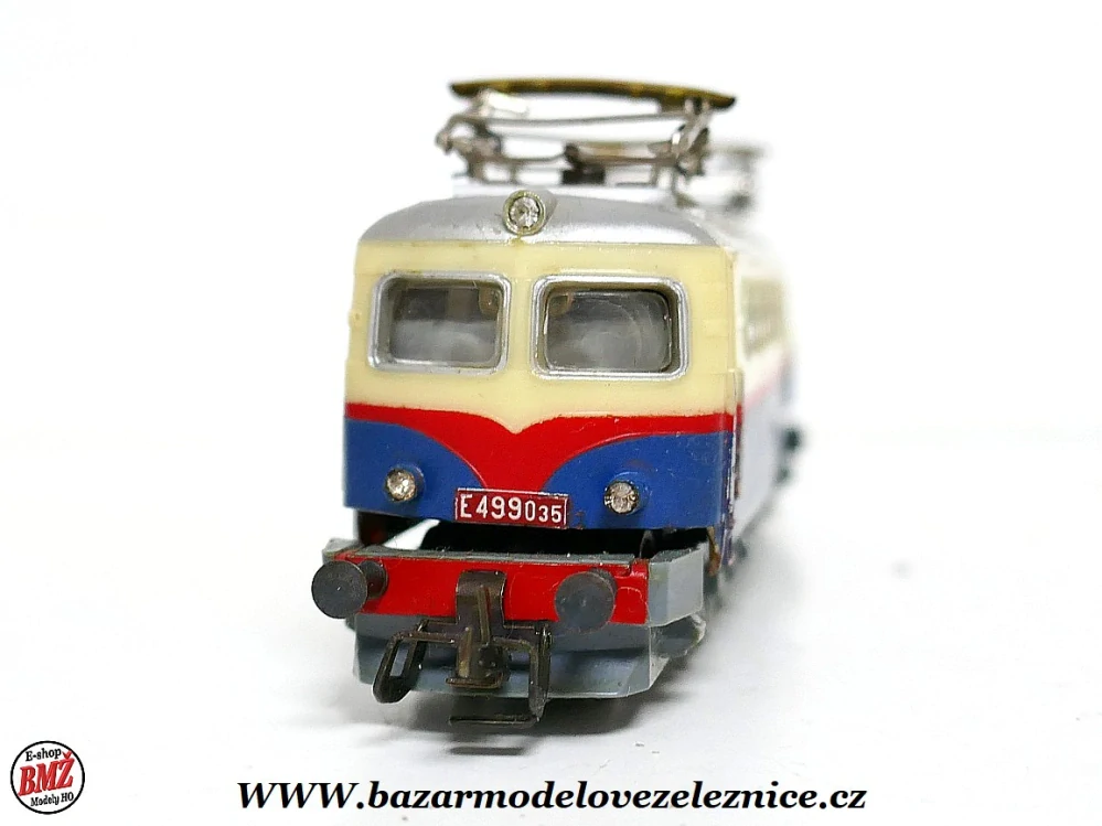 Zeuke - Elektrická lokomotiva E 499 001 ČSD - TT