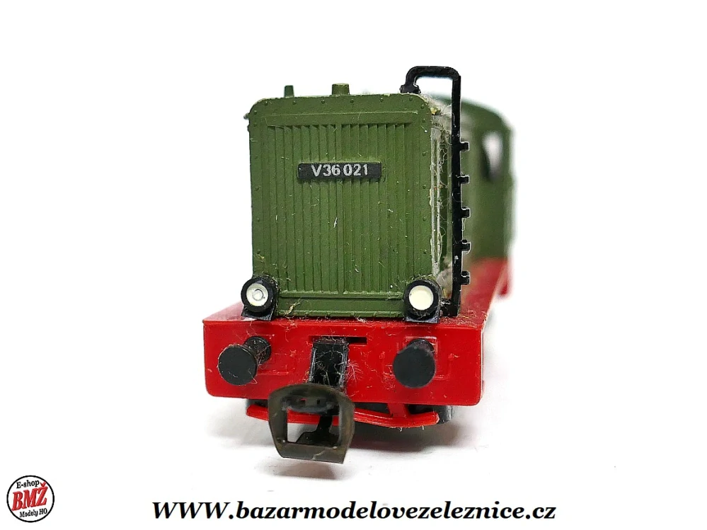 BTTB - Dieselová lokomotiva V 36 021 DR - TT