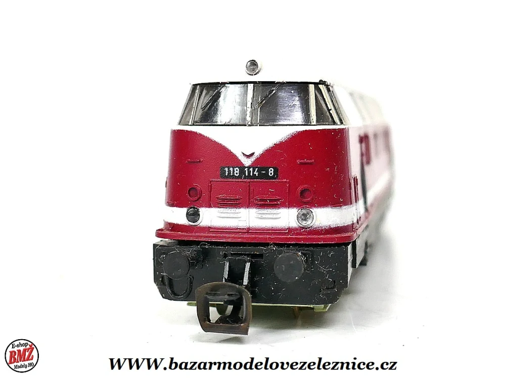 BTTB - Dieselová lokomotiva BR 118 114 DR- TT