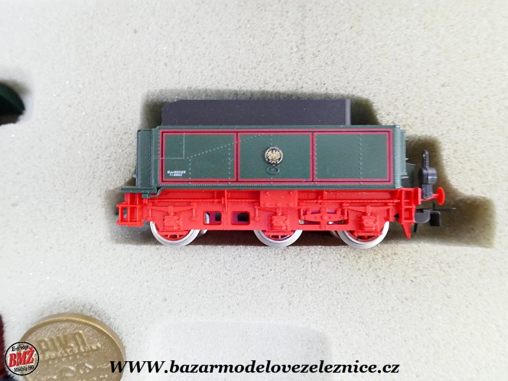 Piko DDR - DC - Set s BR 55 K.P.E.V. + 3 nákl. vozy - HO