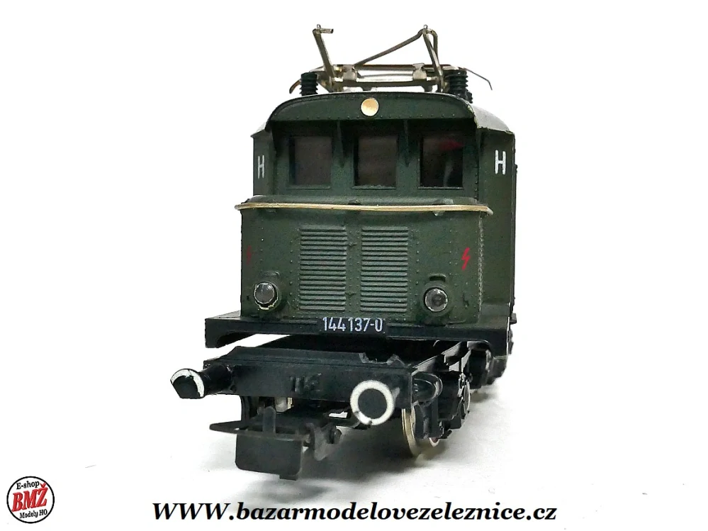 PIKO DDR - DC - Elektrická lokomotiva BR 144 137 DR -HO