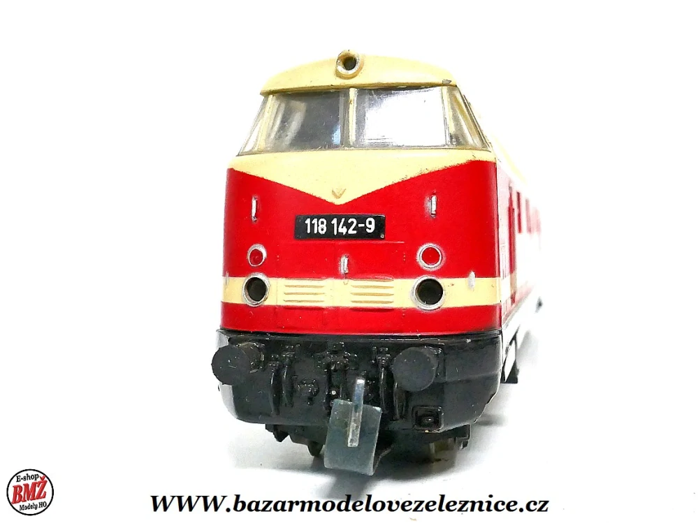 Piko DDR - DC - Dieselová lokomotiva BR 118 142 DR - HO