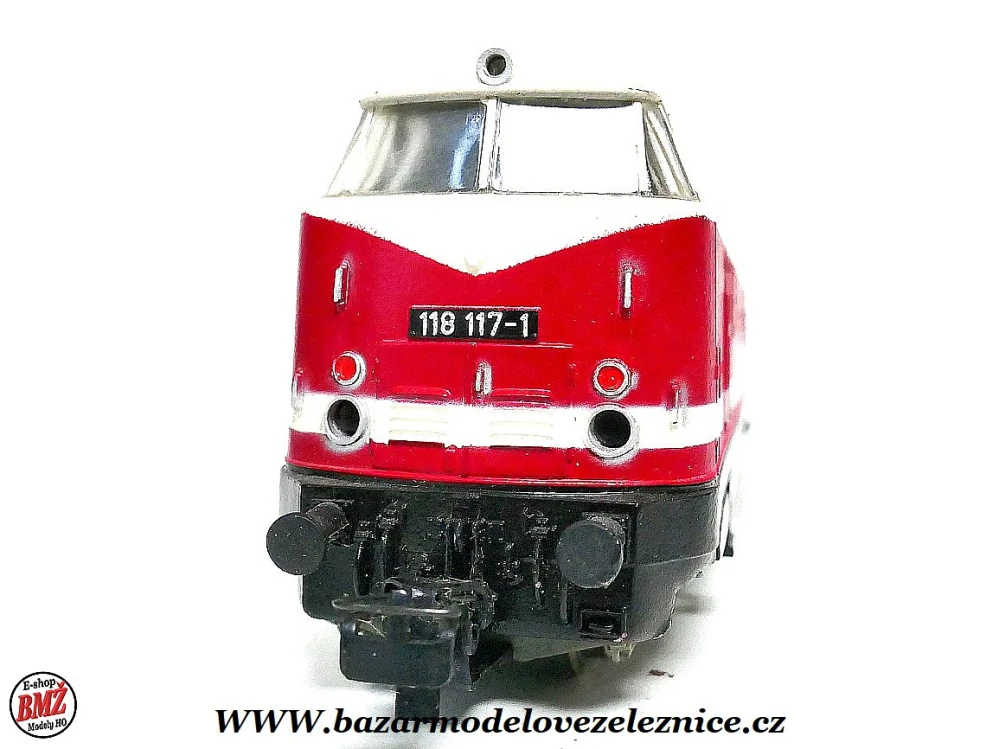 Piko DDR - DC - Dieselová lokomotiva BR 118 117 DR - HO