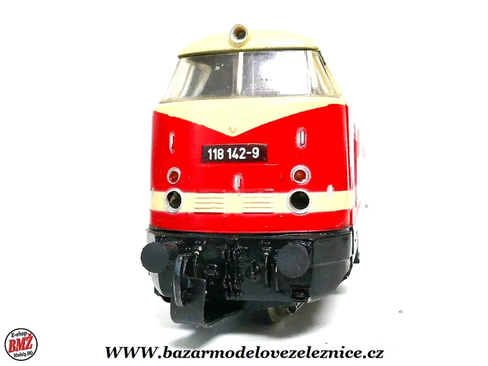 Piko DDR - DC - Dieselová lokomotiva BR 118 142 DR - HO