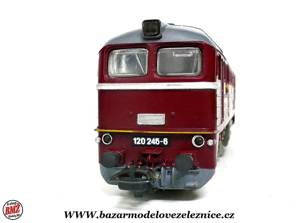 Piko DDR - DC - Dieselová lokomotiva BR 120 245 DR - HO