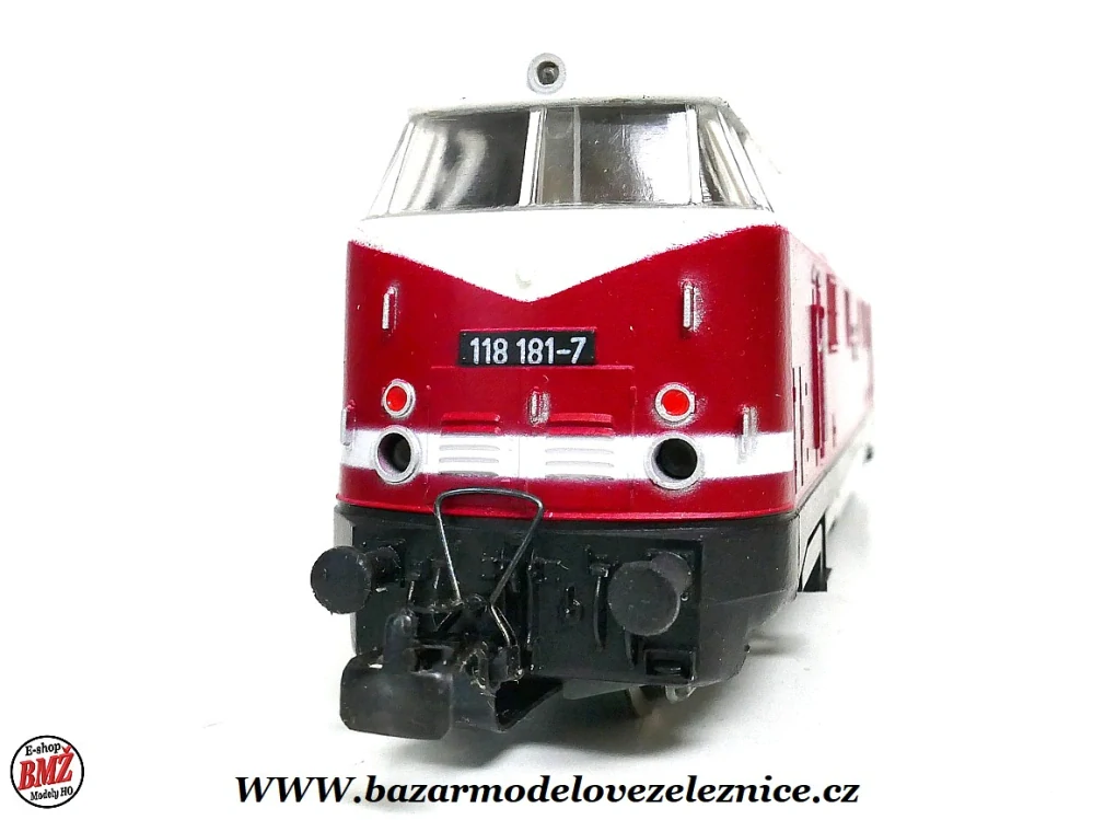 Piko DDR - DC - Dieselová lokomotiva BR 118 181 DR - HO