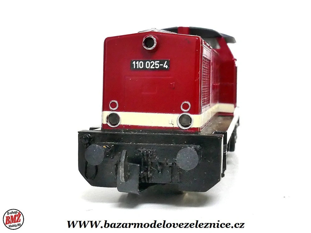PIKO DDR - DC - Dieselová lokomotiva BR 110 025 DR - HO