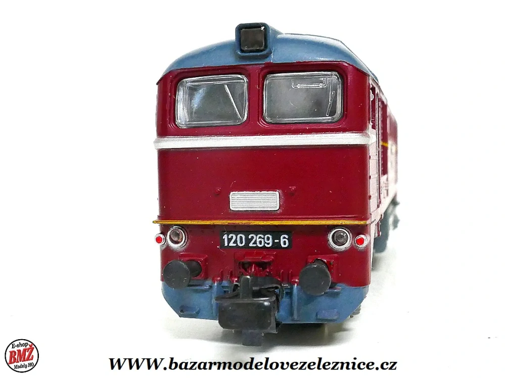 Piko DDR - DC - Dieselová lokomotiva BR 120 245 DR - HO
