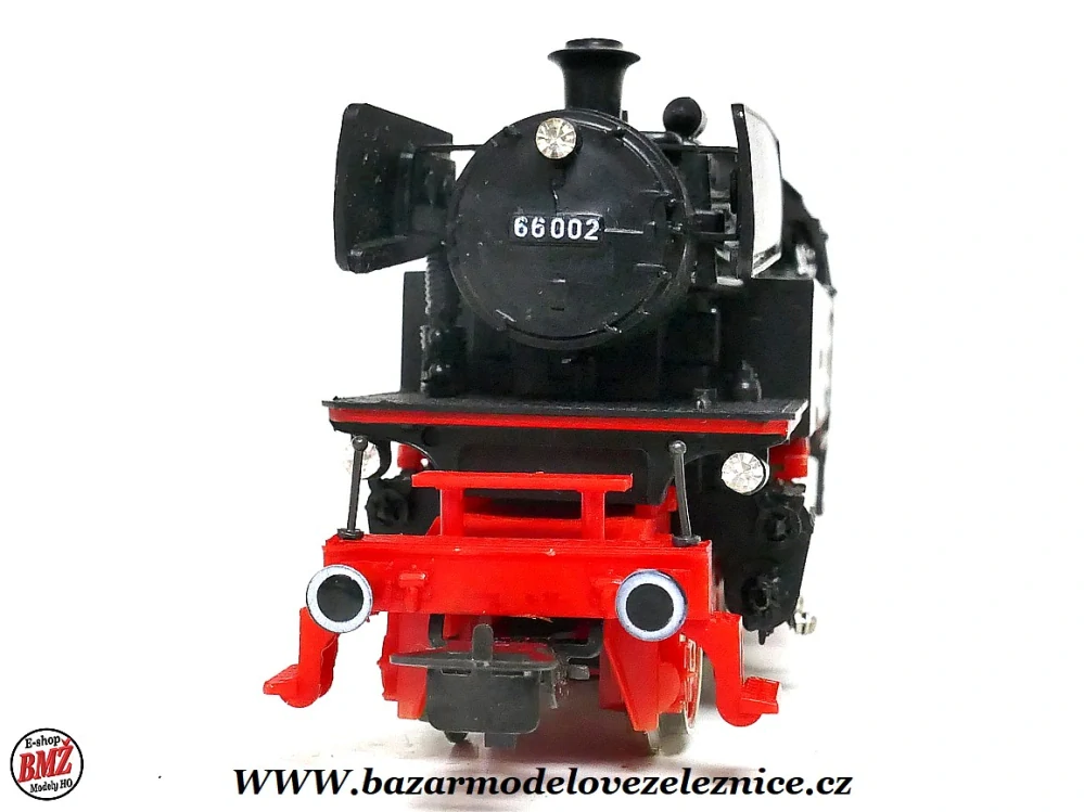 Piko DDR - DC - Parní lokomotiva BR 66 002 DB - HO