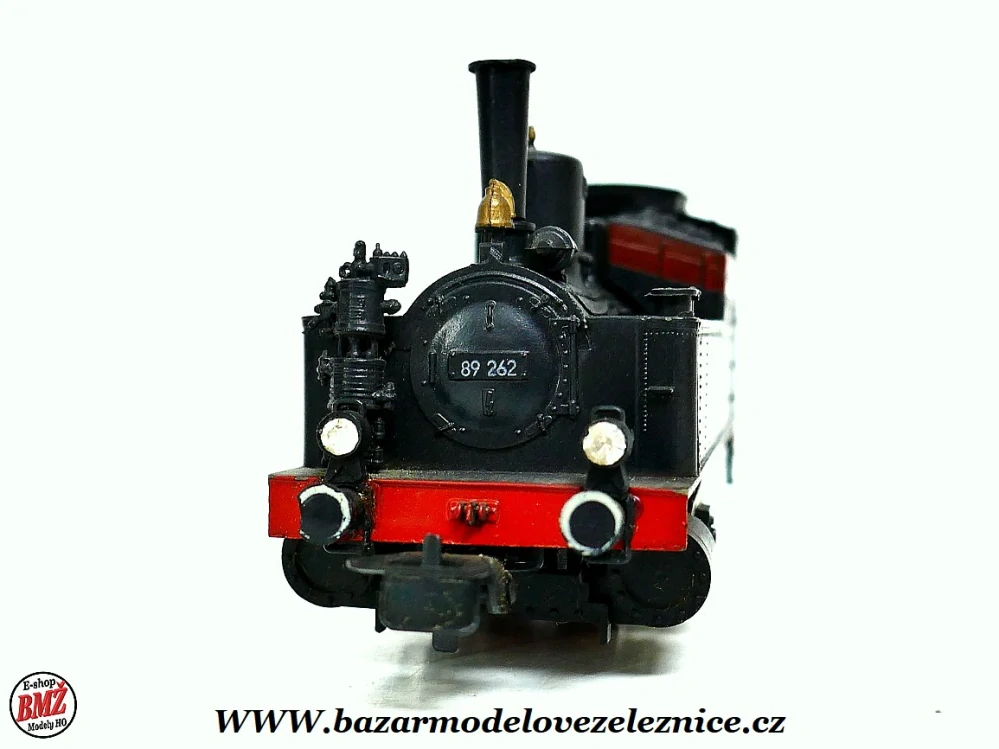 Piko DDR - DC - Parní lokomotiva BR 89 262 DR - HO