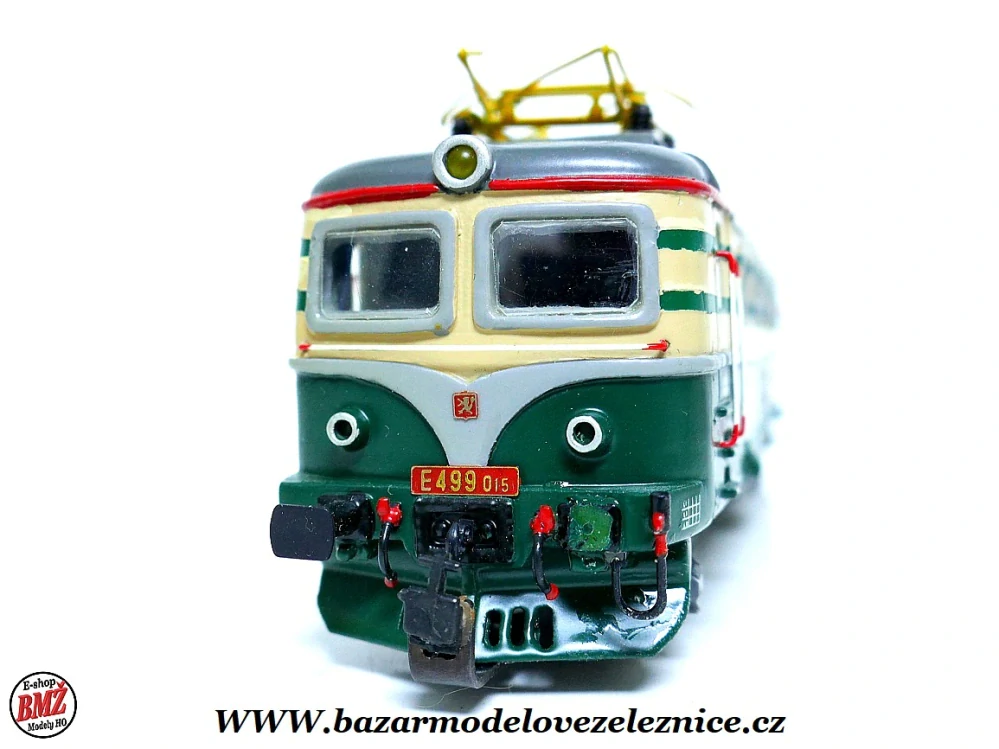Maloserie - DC - Elektrická lokomotiva E 499 015 ČSD - HO