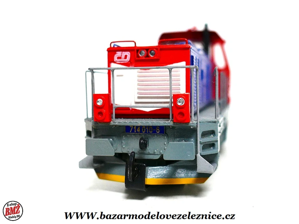 Maloserie - DC - Dieselová lokomotiva 714 010 ČD - HO