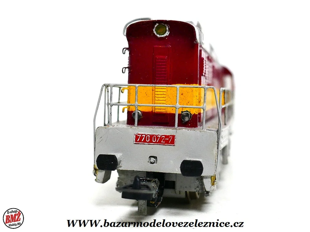 Maloserie - DC - Dieselová lokomotiva 770 072 ČSD - HO