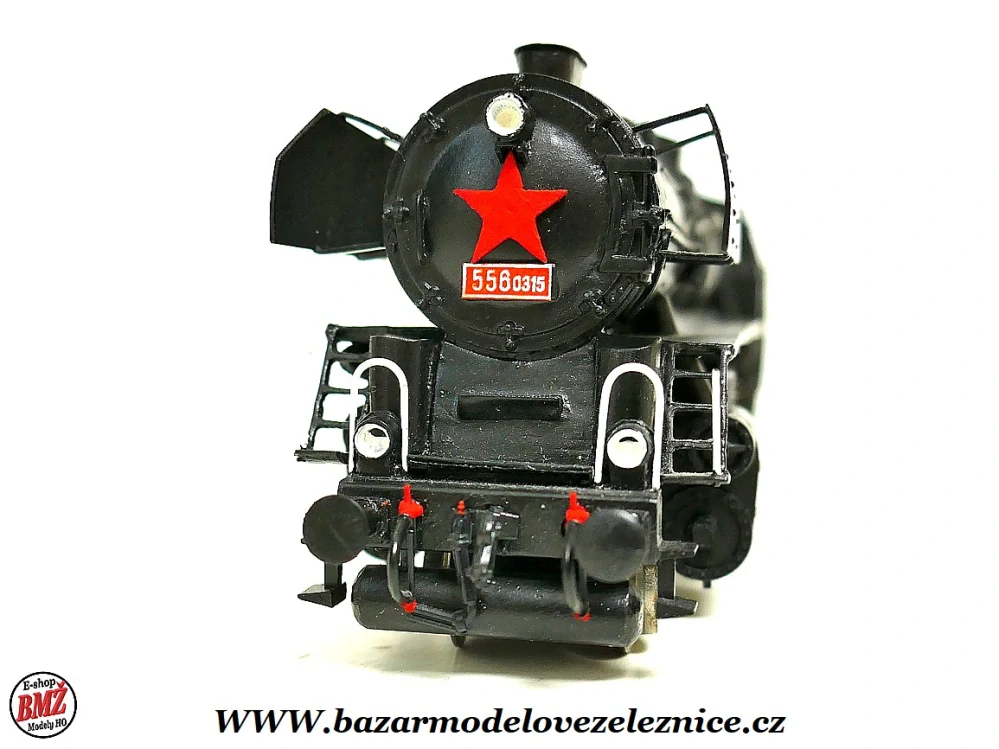 Piko DDR Předělávka - Parní lokomotiva 556 0315 ČSD - HO