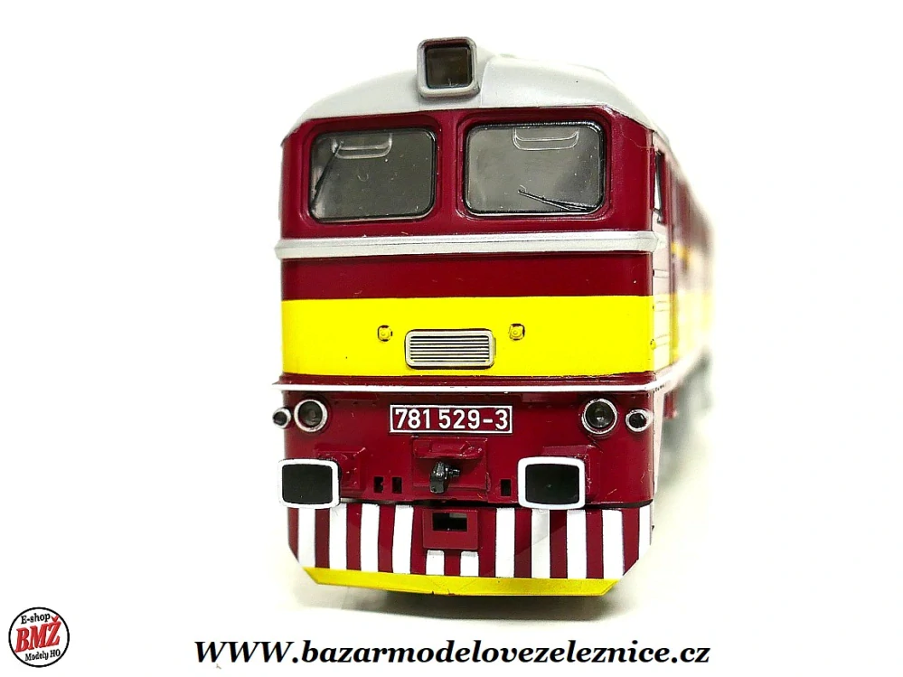 Gutzold - DSS - Dieselová lokomotiva 781 529 ČSD - HO