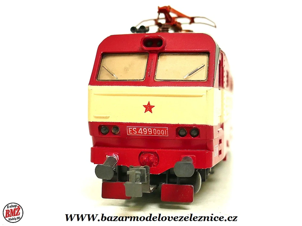 PIKO DDR - DC - Elektrická lokomotiva ES 499 ČSD -HO