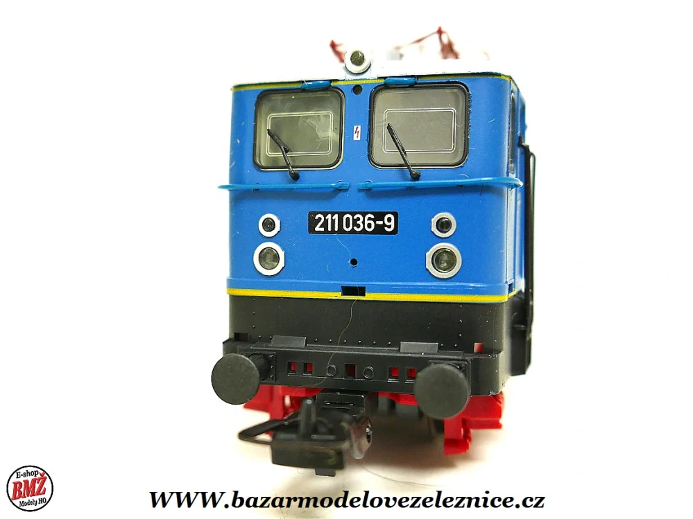 Nové Piko - DSS - Elektrická lokomotiva BR 211 036 DR Leipzig- HO
