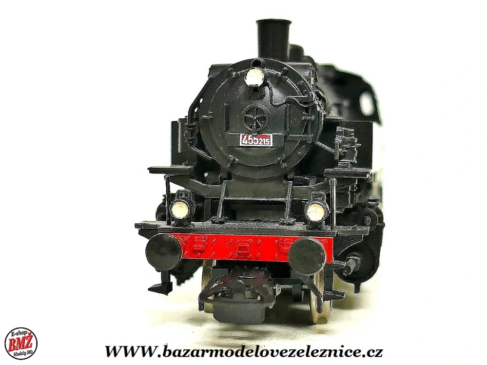 Piko DDR - DC - Parní lokomotiva 455 018 ČSD Originál - HO