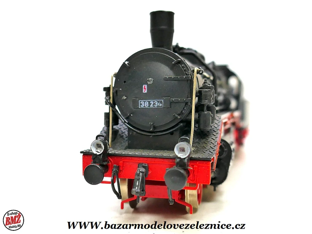 Piko DDR - DC - Parní lokomotiva BR 38 234 DR - HO