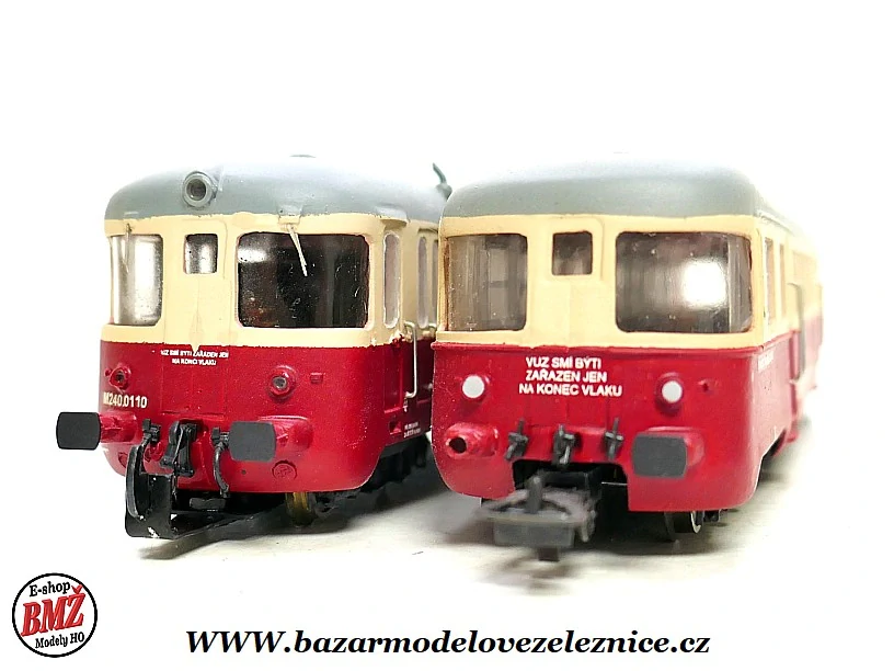 Maloserie - DC - Motorový vůz M 240 ČSD + přívěsný - HO