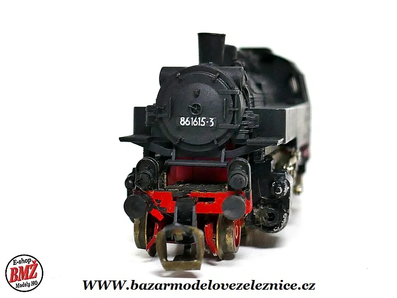 BTTB - Parní lokomotiva BR 86 1615 DR - TT