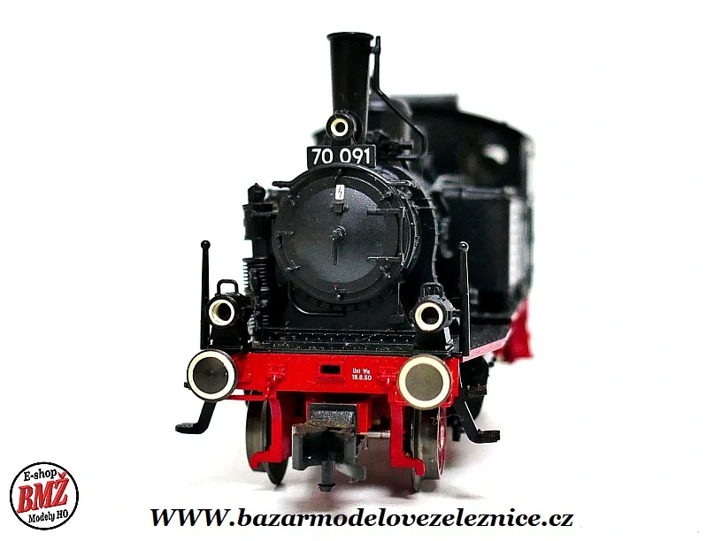 Fleischmann - DCC - Parní lokomotiva BR 70 091 DR  - HO