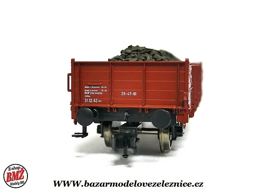 Fleischmann - Otevřený vůz DR s uhlím - HO