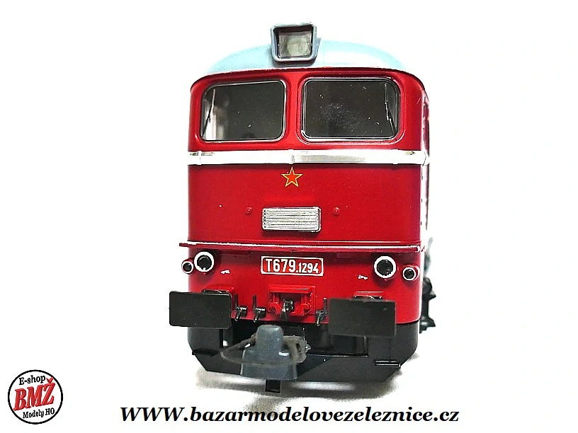 Roco - DSS - Dieselová lokomotiva T 679 1294 ČSD - HO