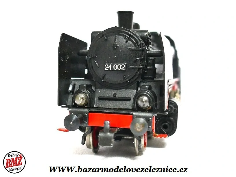 Piko DDR - DC - Parní lokomotiva BR 24 002 DR  - HO