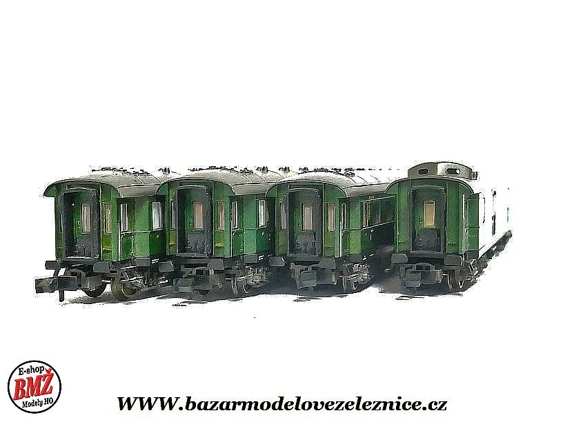 Fleischmann - Set 4 osobních vozů DRG orlice - N