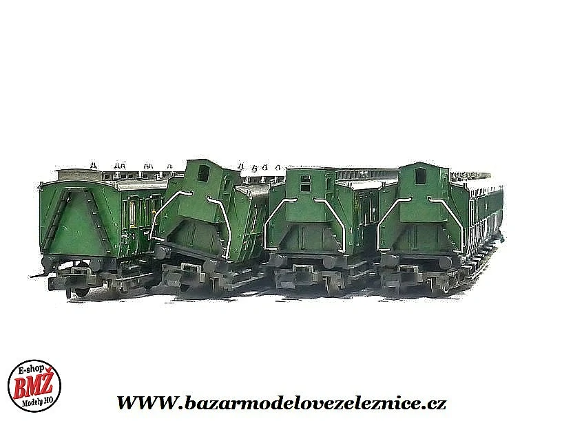 Fleischmann - Set 4 osobních vozů DR - N