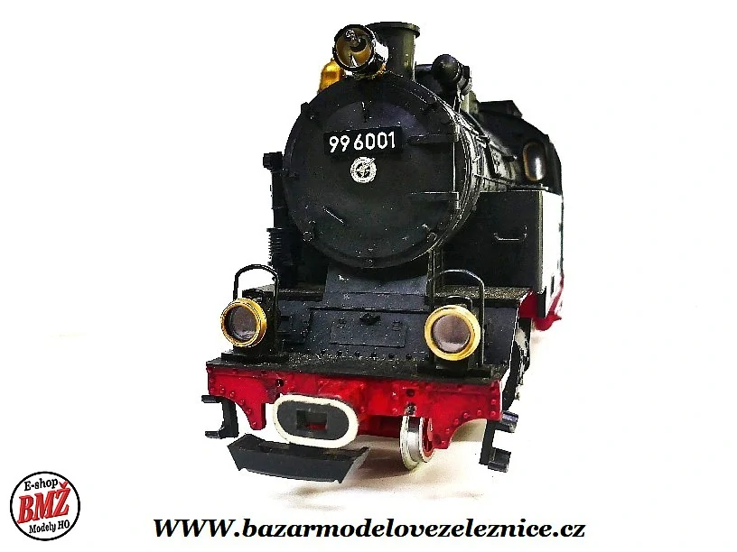 LGB - DC + ZVUK + KOUŘ - Parní lokomotiva BR 99 6001 DR- G