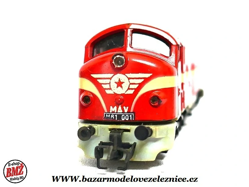 BTTB - Dieselová lokomotiva M 61 001 MÁV  - TT
