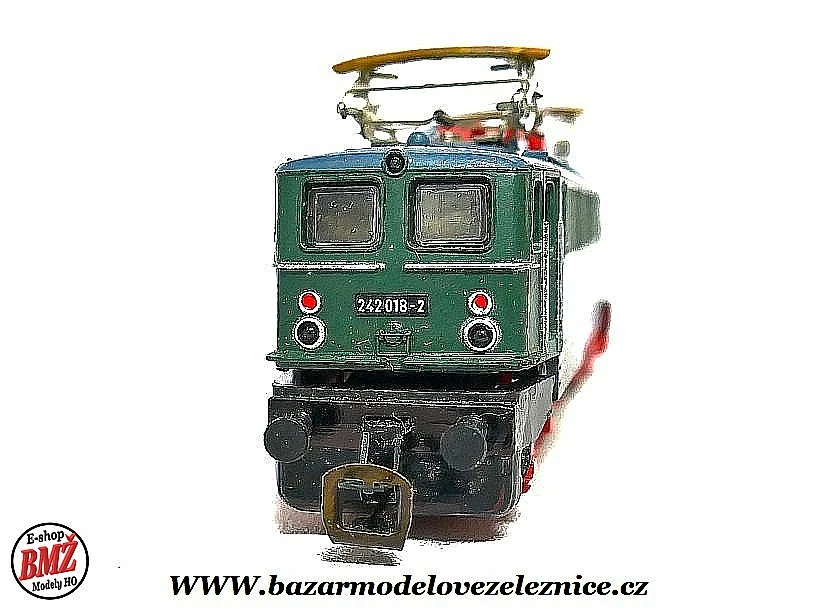 BTTB - Elektrická lokomotiva BR 242 018 DR - TT