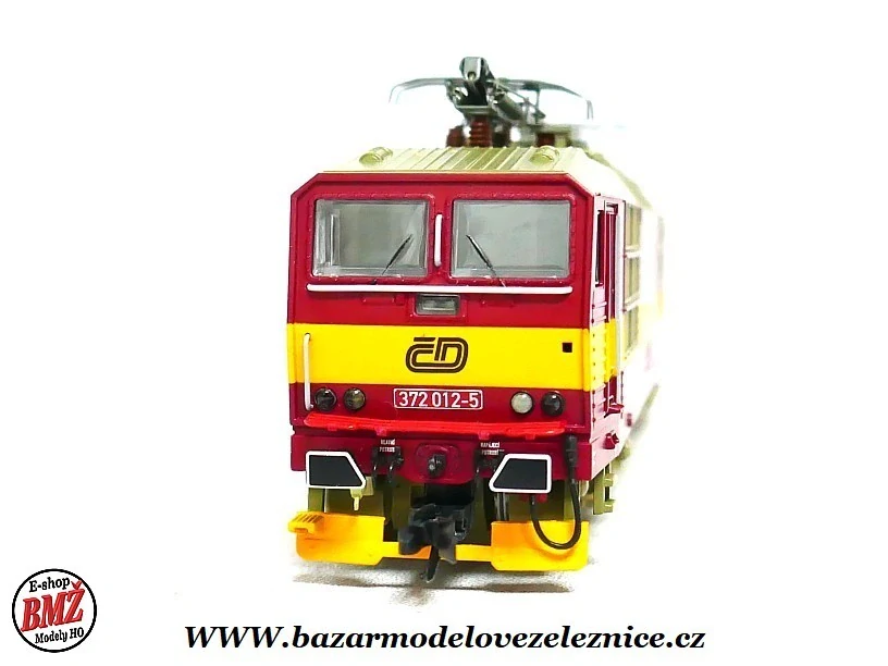 Kuehn - DSS - Elektrická lokomotiva 372 012 ČD Bastard TT