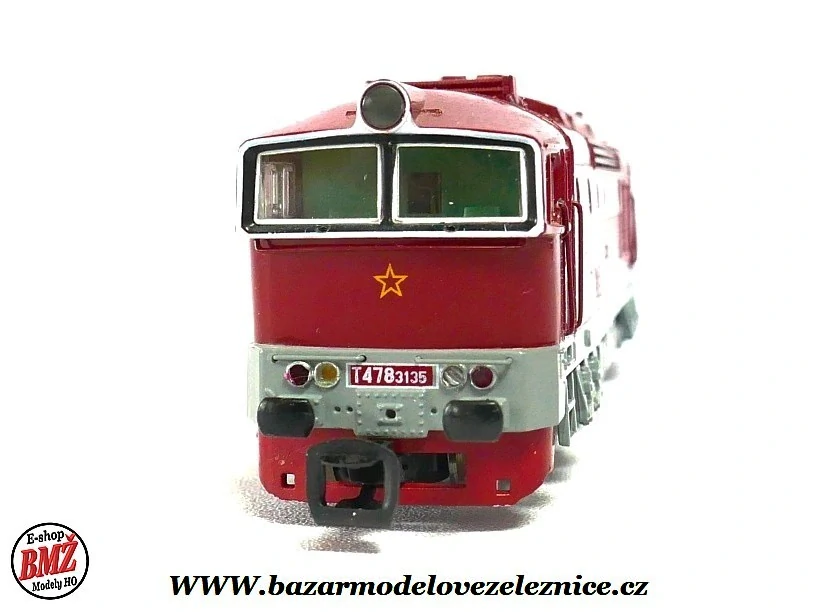 MTB - DCC + ZVUK - Dieselová lokomotiva T 478 ČSD Brejlovec - TT